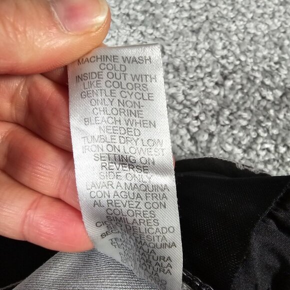 Democracy Women’s 6 Gray Ab Technology Skinny Jeans Stretch Raw Hem Embroidered - Picture 8 of 14